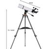 Miling 80mm Aperture Monocular Astronomical Telescope