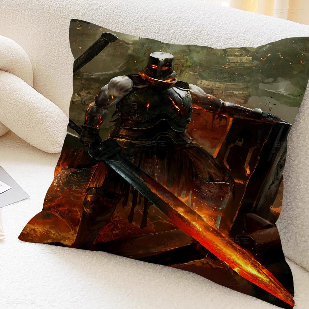 Cartoon Dark Anime Soul Cushion Cover Inches Farmhouse Decor Home Throw Pillow Covers For Couch Decorations