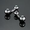 Classic Men's French Shirt Cufflinks High Quality Round Laser Metal Cuffs Buttons Business Suit Accessories, Jewelry Wholesale