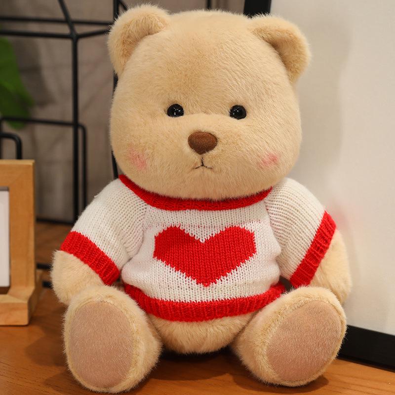 Teddy Bear Plush Sweater Toy - Perfect Birthday Gift for All Genders