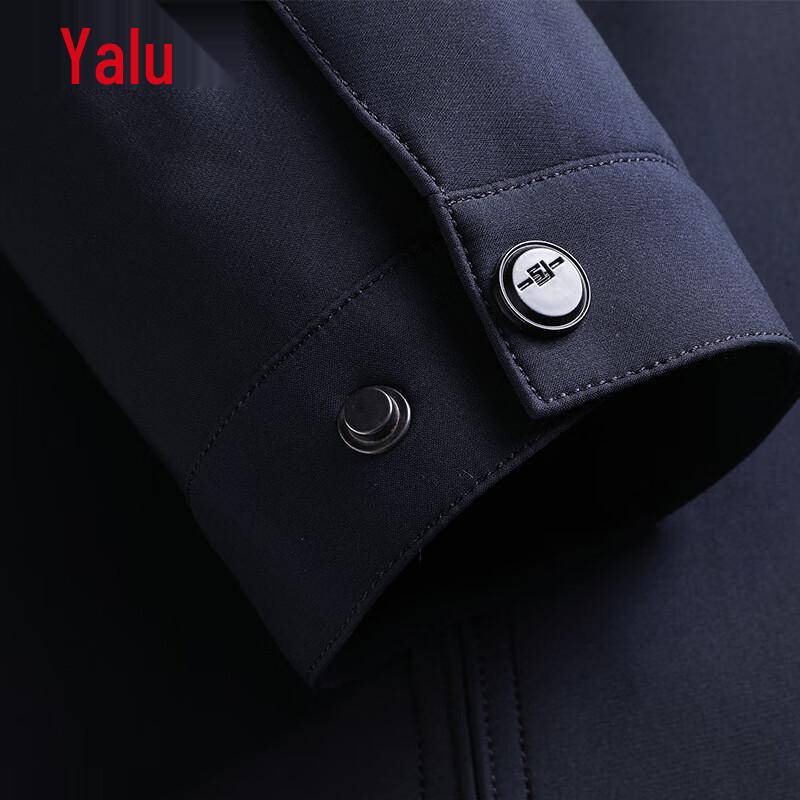 Yalu Men's Stand-up Collar Business Casual Jacket