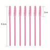 50 Pcs Disposable Nylon Mascara Wand Applicator Eyelash Brushes For Grafting Lashes Extension Women Makeup Brush Tools