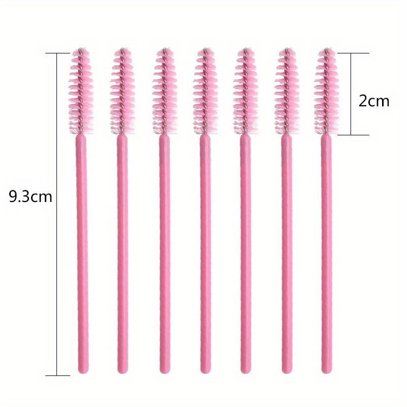 50 Pcs Disposable Nylon Mascara Wand Applicator Eyelash Brushes For Grafting Lashes Extension Women Makeup Brush Tools