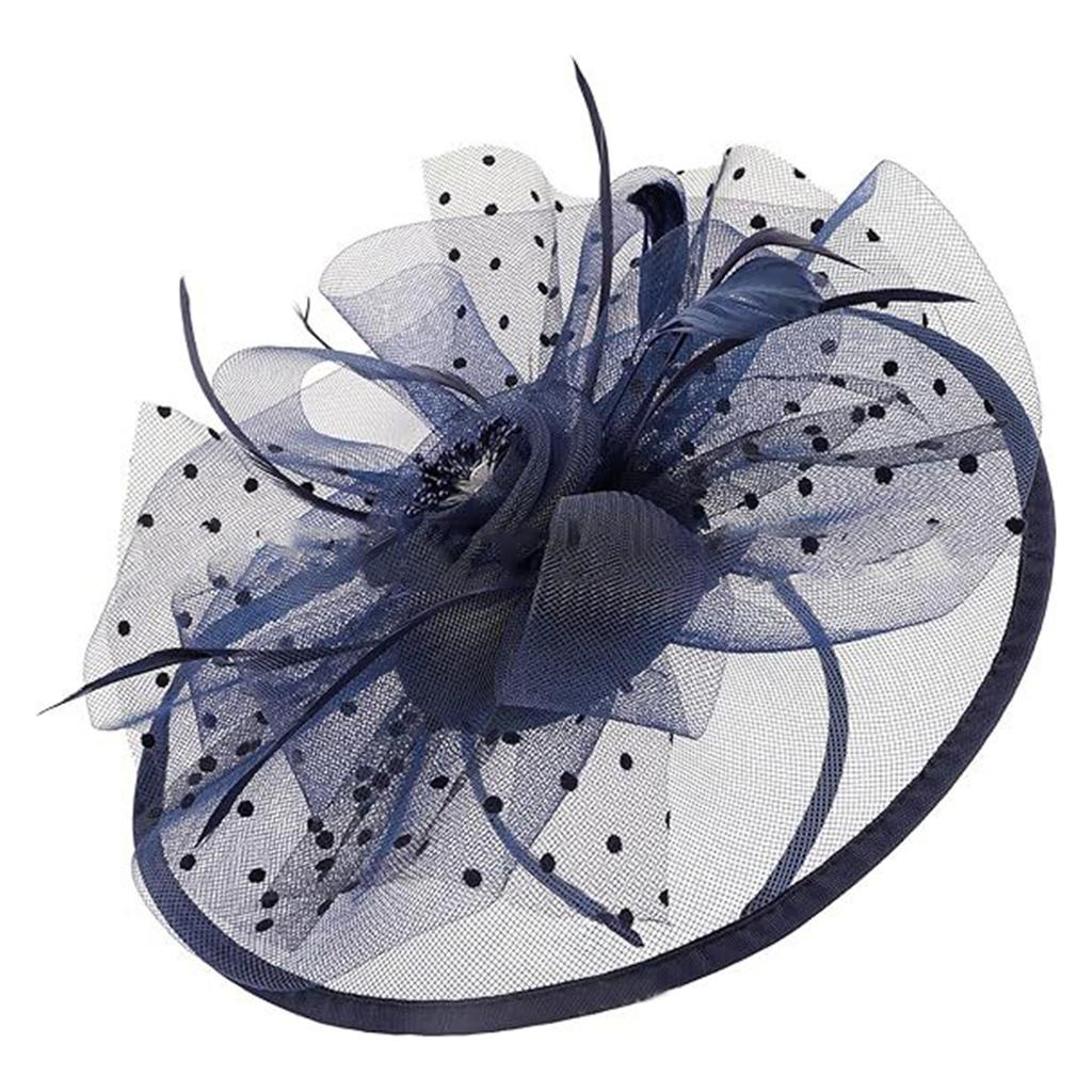 Fascinators Hat Tea Party Headwear Ribbons Feathers Decoartion 1920s Club Stylish Elegant Headbands With Headband And Clip Headpiece For Girls Women