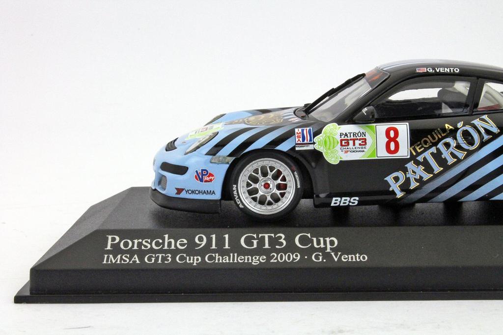 scale Minichamps Porsche 911 GT3 Cup IMSA GT3 Challenge 2009 Porsche Challenge 1/43 G.Vento G.Vento