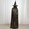 Halloween-Umhang, feine Verarbeitung, Cosplay-Kostüm, Anzieh-Sternmuster-Hut für Halloween-Weihnachtsfeiern
