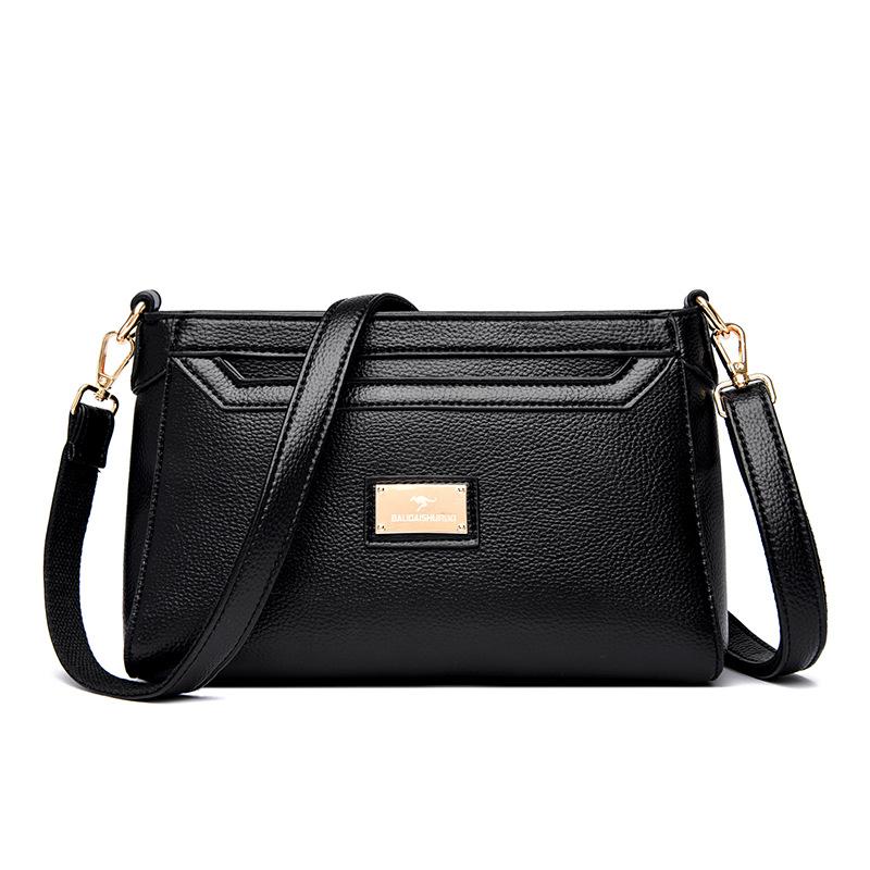 

Popular shoulder bag Women s messenger bag Fashion small square bag Trendy fashion versatile bag чёрный