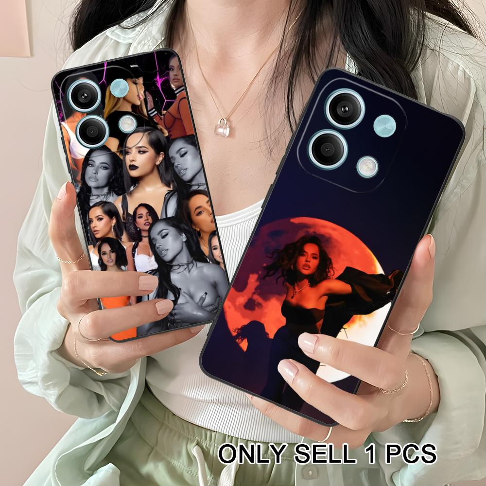 Moderne Becky G Mattes TPU-Handyhülle für Xiaomi Redmi Note 14 13 12 11 S Pro Plus 4G 5G Bunte Druckabdeckung