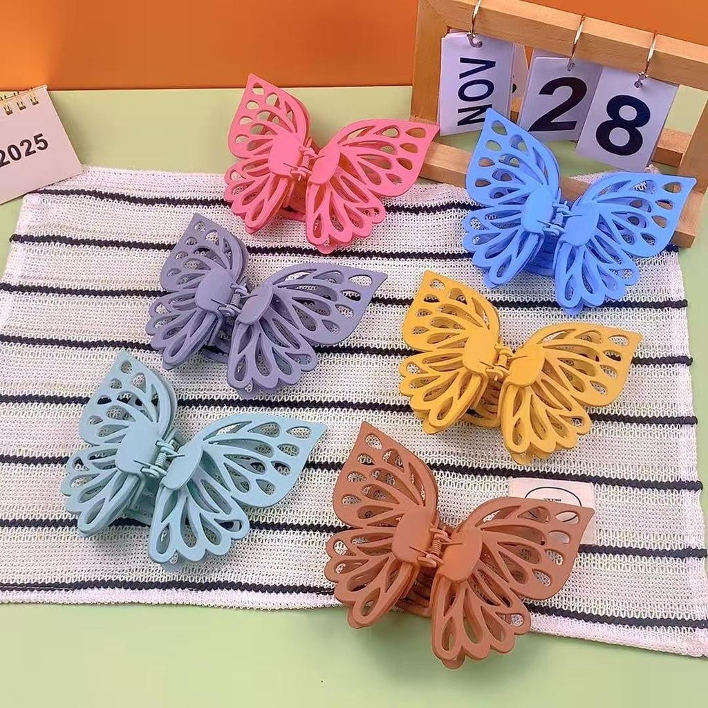 Elegante Pinza per Capelli a Doppia Struttura a Forma di Farfalla - Pinza a Squalo di Alta Qualità per Donne