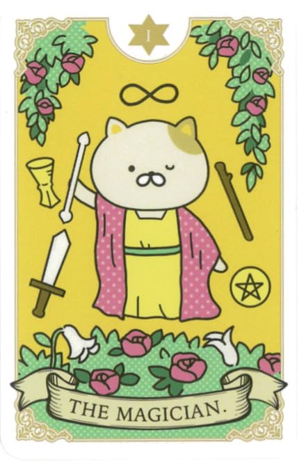 Poteneko Tarot (New Edition) | enoko | 78 cards with Japanese commentary [Authentic]