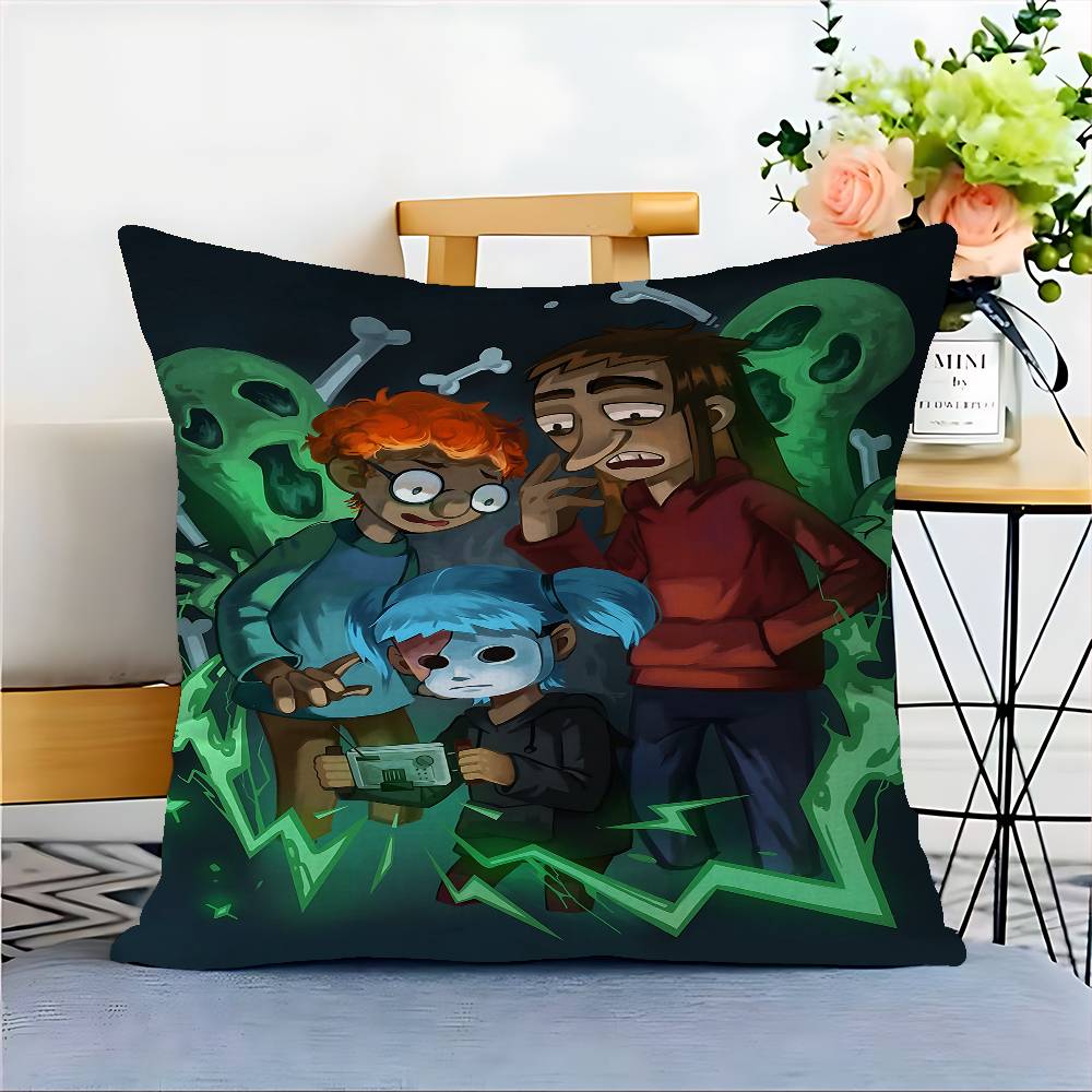 Game S-Sally Face Pillowcase Toon Gift Cushion Cover Bedroom Home Sofa Chair Seat Decor Pillow Case