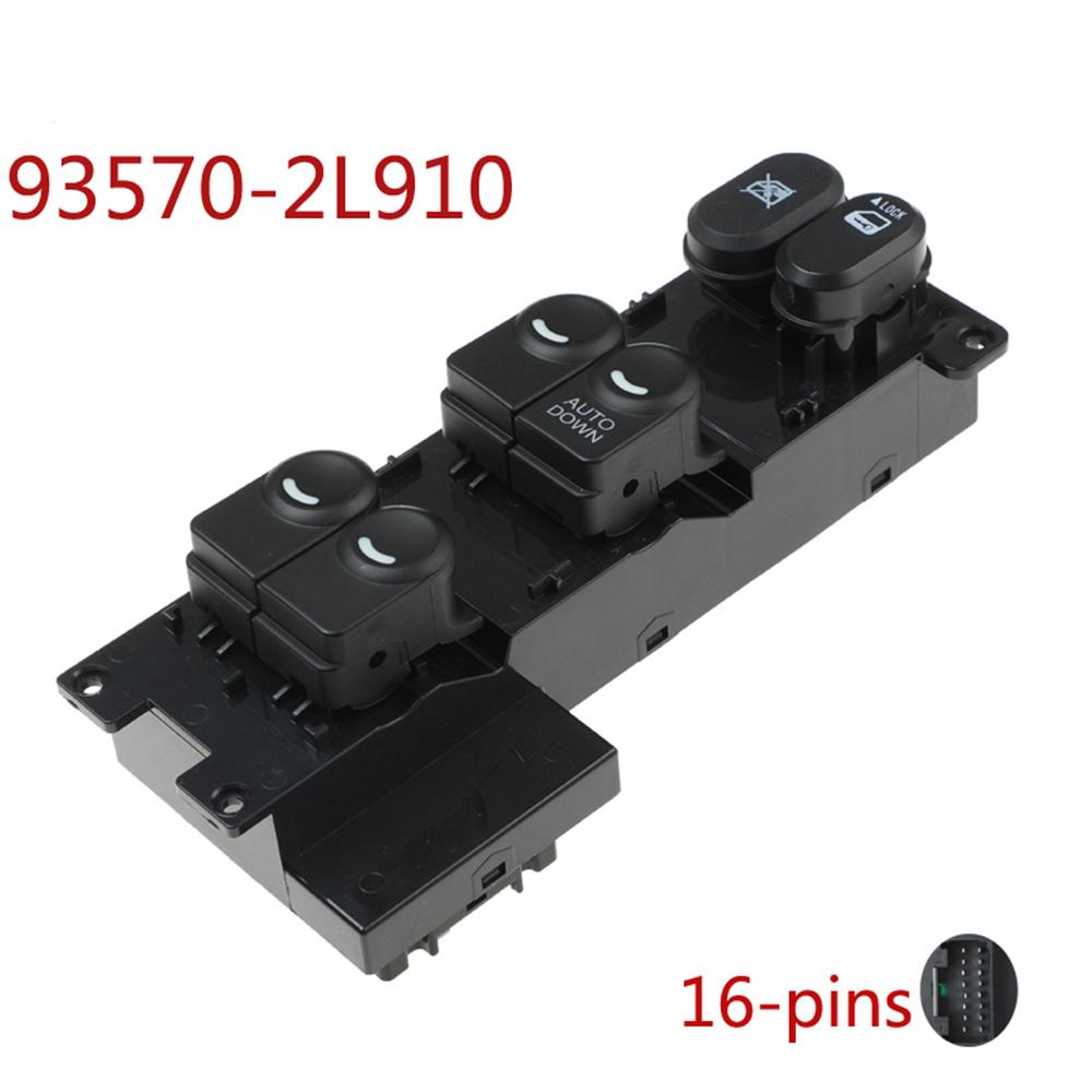 RHD Master Power Window Switch Control 93570-2L910 For Hyundai I30 FD 2007-2012