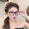 Pearl Wave Toothed Headband For Women Girls Fashion Solid Color Non-Slip Hair Comb Zigzag Band Notched Headband Hair Accessories