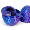3D Printed Snake with Egg Joint Mobility Simulate Snake Ornament Desktop Home Animal Decoration Kids Desktop accessories