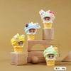 Cute  Ice Cream Cone Ice Cream Trinket Resin Handicraft Desktop Car Trinket