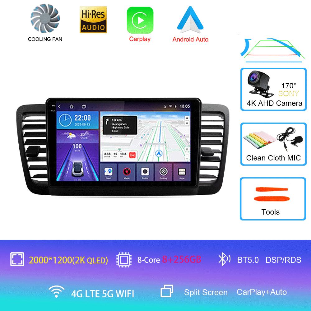 Android 14 Car Radio For Subaru Outback 3 Legacy 4 2003 - 2009 Multimedia Video Player Navigation Stereo GPS No 2din 2 Din Dvd