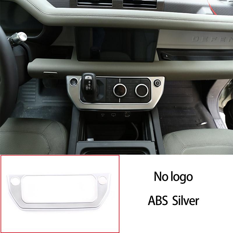 For Land Rover Defender 90 100 2020-2025 ABS Car Air Conditioning Mode Button Decorative Frame Sticker Car Accessories