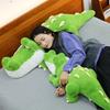 Cartoon Crocodile Plush Toy Mr. Crocodile Large Pillow Children's Birthday Gift Sleeping Doll