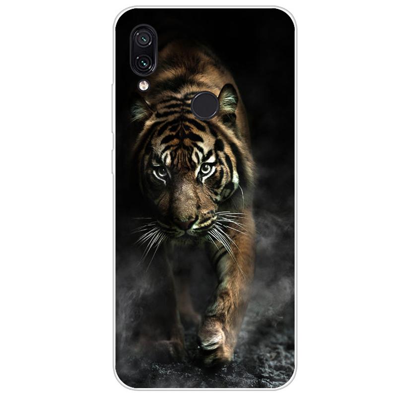 For Xiaomi Redmi Note 7 Case Flower Animal Cover Silicone Case For Redmi Note 7 Pro Note7 Bumper Shockproof Phone Case Coque