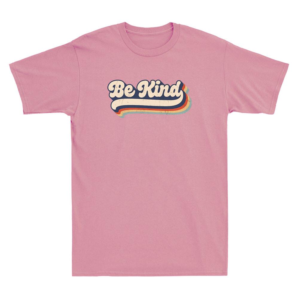 Be Kind Positive Inspirational Happy People Funny Quote Vintage Unisex T-shirt S