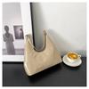 Women Retro Casual Shoulder Bags Glossy Solid PU Leather Shopper Bag Fashion Female Handbags