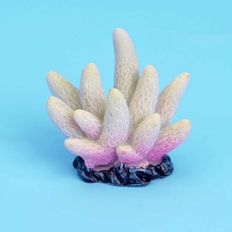 Aquarium Artificial Coral Landscape Ornaments Garden Fish Tank Decor Resin Reef Rock Making Simulation Starfish DIY Background