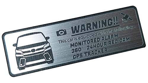 

Honami Works Малый размер VELLFIRE 30 Серия Ранний Аэро Эмблема Безопасности 24-часовое Наблюдение Видеорегистратор GPS Трекер Наклейка