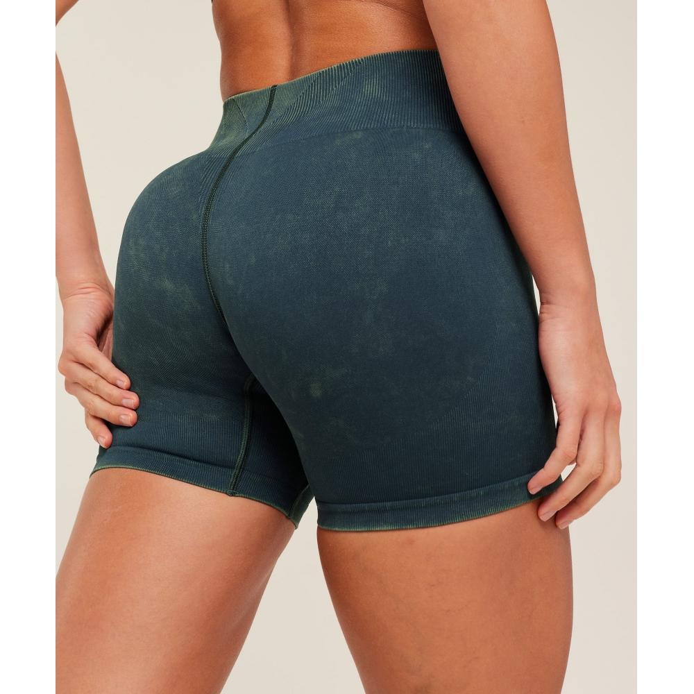 Gymshark Steel Seamless Shorts Deep Petrol Blue B6b3p Udth