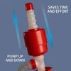 200L Oil Drum Manual Oil Pump Plastic Liquid Extractor Hand Siphon Hand Pump  Industrial Use