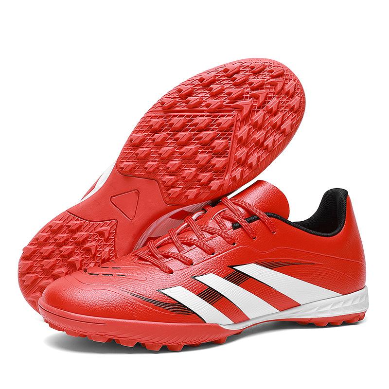 New non-slip broken nail football shoes adult men and women children long nail football training shoes short nail sneakers