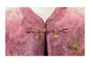 Elegant Gold Velvet Spring Suit: Mid-aged & Elderly Women's Two-piece Vest & Top Set