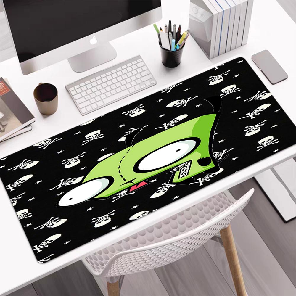 Invader Zim Theme Mouse Pad, Non Slip Rubber Base, Multifunctional Office & Home Decor, Perfect for Workspace Personalization.