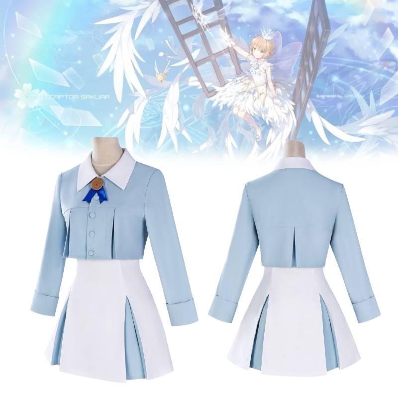 Card Sakura Captor Cosplay Set Comfortable Performance Gifts Girls Clothing