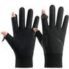 Winter Warm Gloves for Men Outdoor Riding Touch Screen Water-splashing and Windproof Plus Velvet Driving Finger Cold Proof Gloves