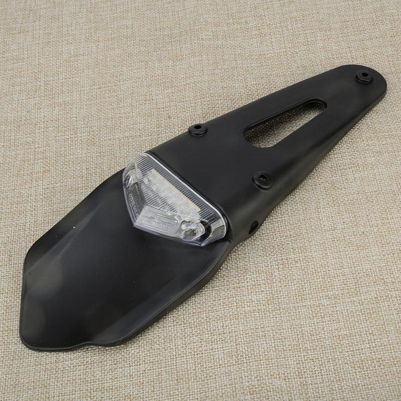 Universal Tail Tidy LED Rear Brake Stop Light Lamp for Trail Motorcycle Enduro