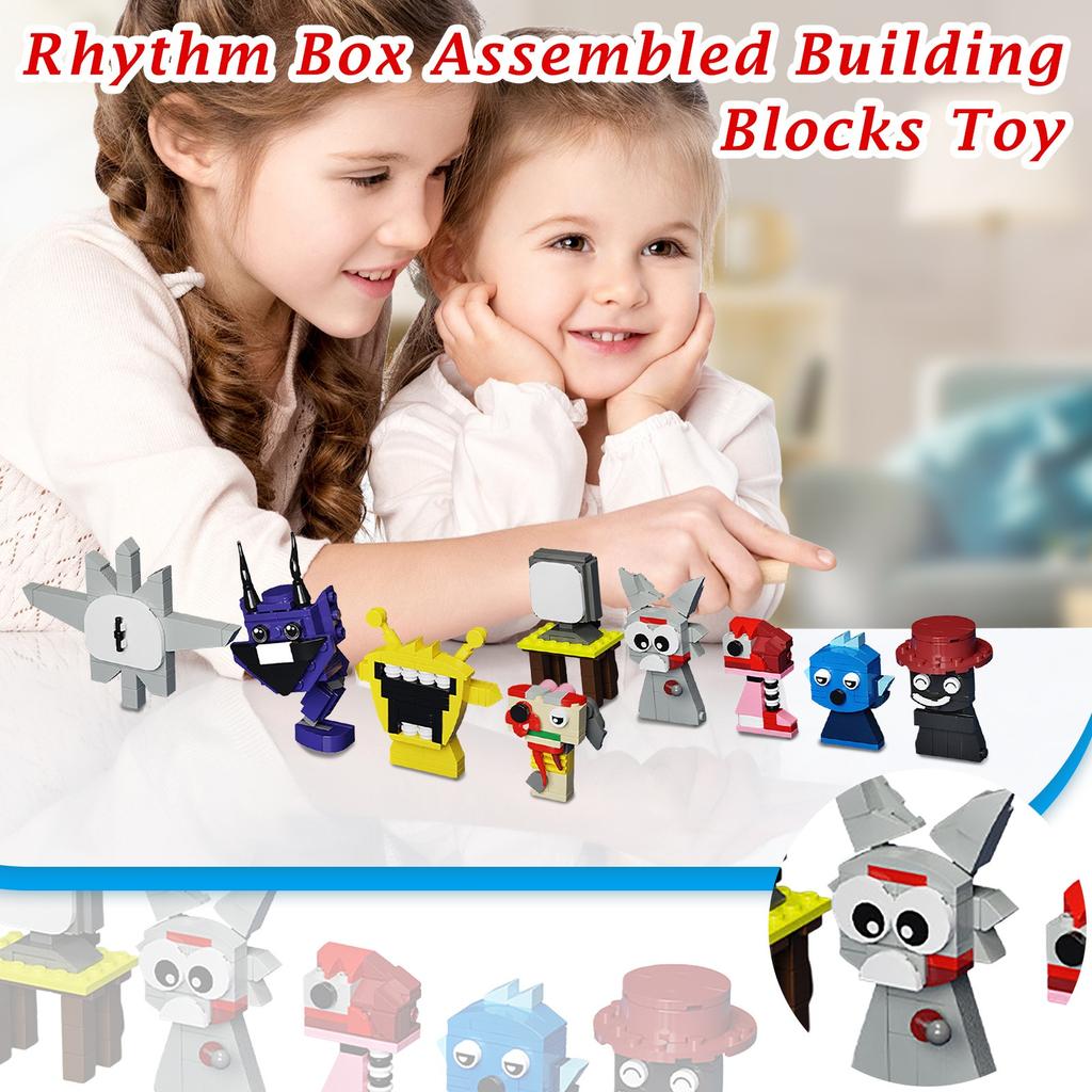 Scene Small Particles Puzzle Toy Block Set