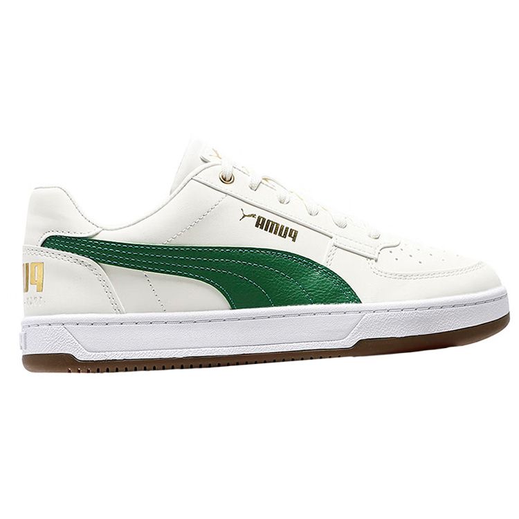 Puma Caven 2.0 Comfortable Casual Minimalist Low-Top Sneakers Unisex Sneakers White Green 394666-02
