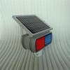 Double-Sided LED Solar Traffic Warning Light: Red & Blue Flashing Light for Road Construction