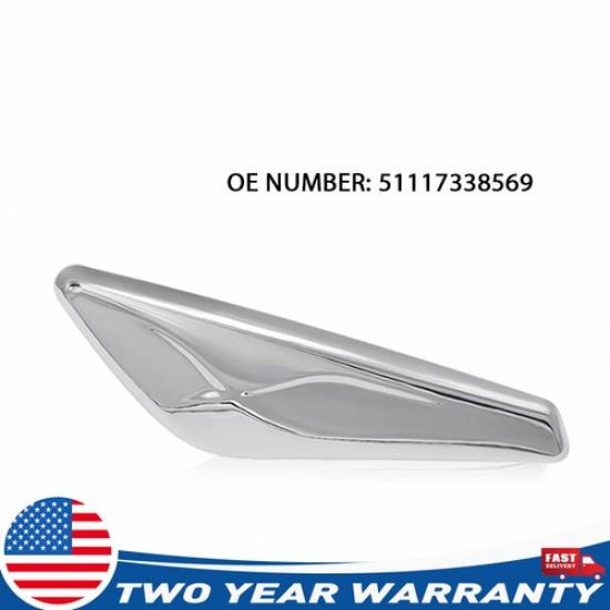For 2016 2015 2017 X4 BMW F26 Chrome Left Front Fender Side Trim Finisher Driver
