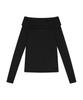 LUVISTRUE El Off-Shoulder Knit(Black)