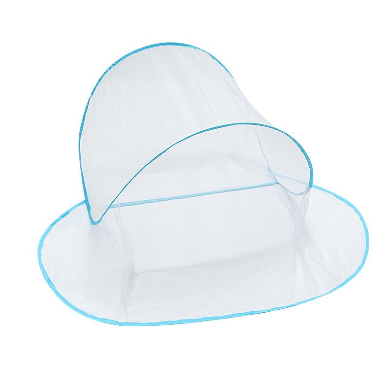 Collapsible facial mosquito net, household, travel, business trip, portable, no-installation required, head mosquito net