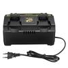 PowerMax DCB102 DualCharge Pro - Dual Battery Charger for DeWalt 10.8V-20V | 2xUSB 5V | Replacement | Compatible with DCB120, DCB204, DCB182
