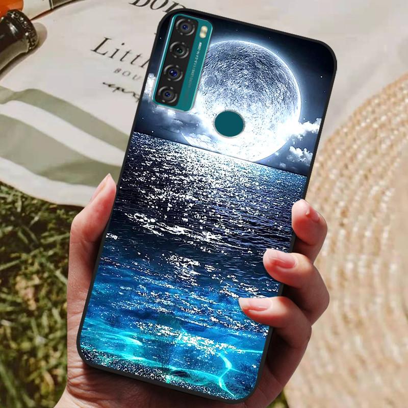 For TCL 20 SE Case Soft Silicone Phone Back Cover For TCL 20 SE TCL20SE TCL20 20SE Cases Coque for TCL 20SE  Fundas Bumper Shell