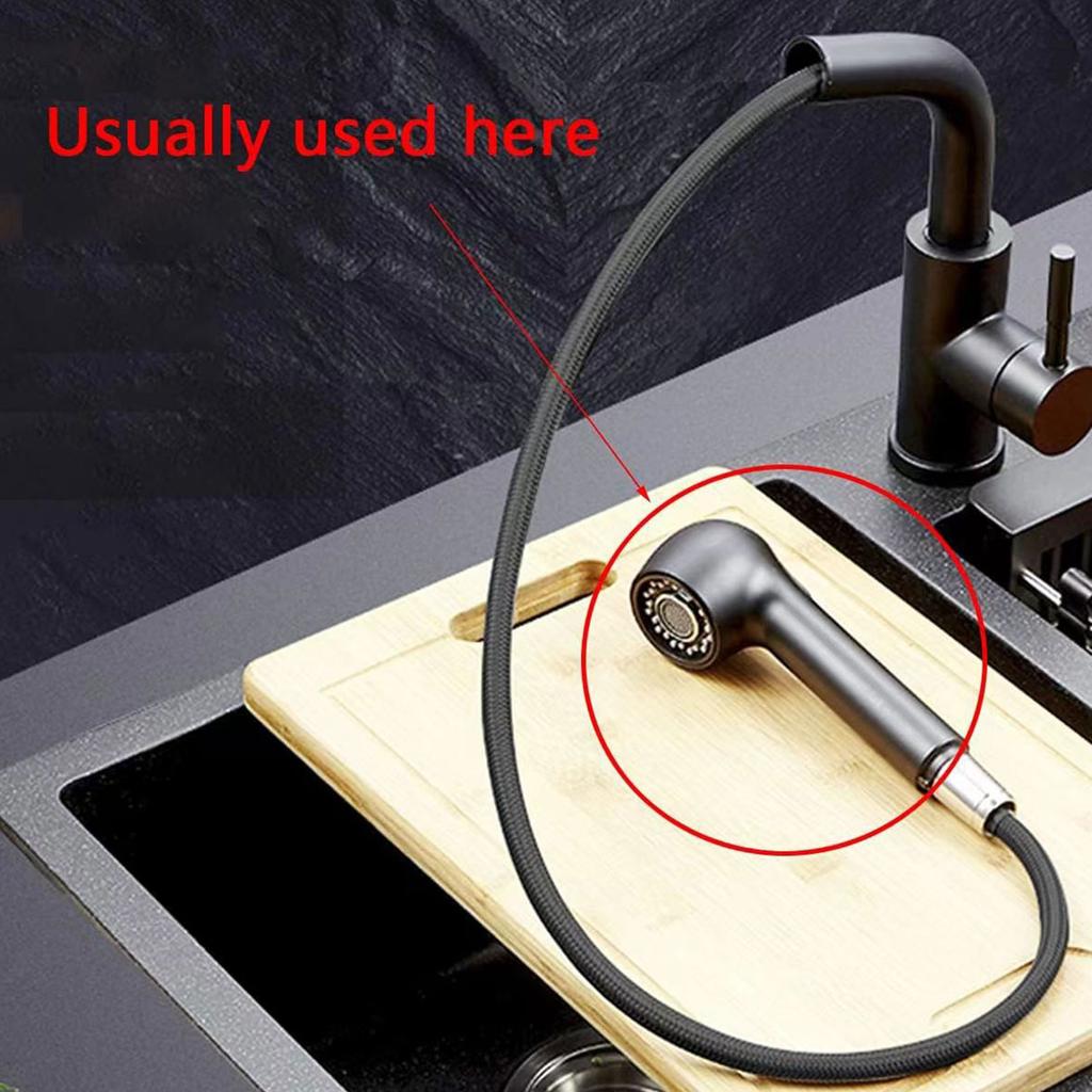 Industrial Kitchen Faucet Spray Head Replacement Corrosion Resistant Sink Attachment G1/2 Thread Kitchen Tap Spare Part