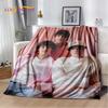 Divertente Coperta dei Tripletti Sturniolo, Matt, Chris, Nick, Morbida Coperta in Flanella per Casa, Camera da Letto, Letto, Divano, Picnic, Ufficio, Tempo Libero, Riposino