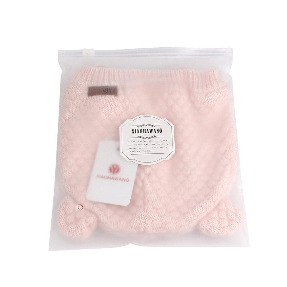 XIAOHAWANG Baby Knit Hat with Ear Protection for Girls and and and Warm for and Winter Boys, Soft, Warm, Cute, Windproof, Cold-Resistant, Spring,