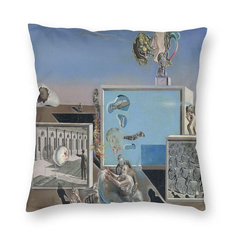 Surrealism Paintings By Salvador Dali Cushion Cover Home Decor Square Famous Art Throw Pillow Cover 45X45Cm Pillowcase For Sofa