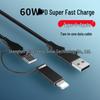 Dual-Compatible 65W/20W PD Fast Charging Cable for iPhone 14 & Type-C Devices