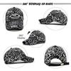 Cappellino Unisex Vintage Regolabile per Escursionismo e Alpinismo all'Aperto