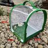Insect Cage Full Transparent Observation Critter Cage Portable Folding Breeding Insect Cage